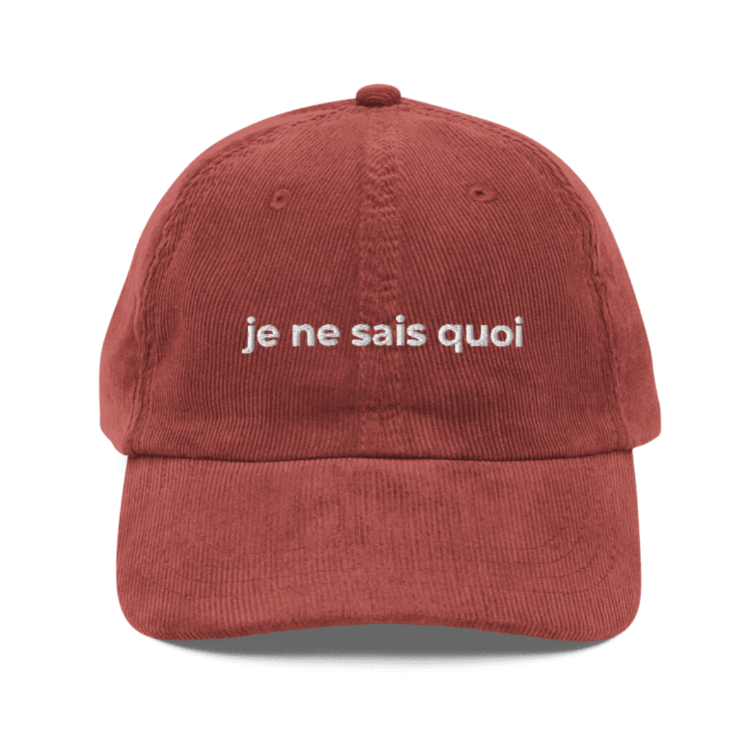 je ne sais quoi cap